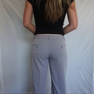 Light gray trousers
